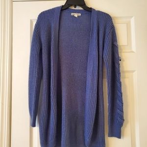 EUC open knit cardigan